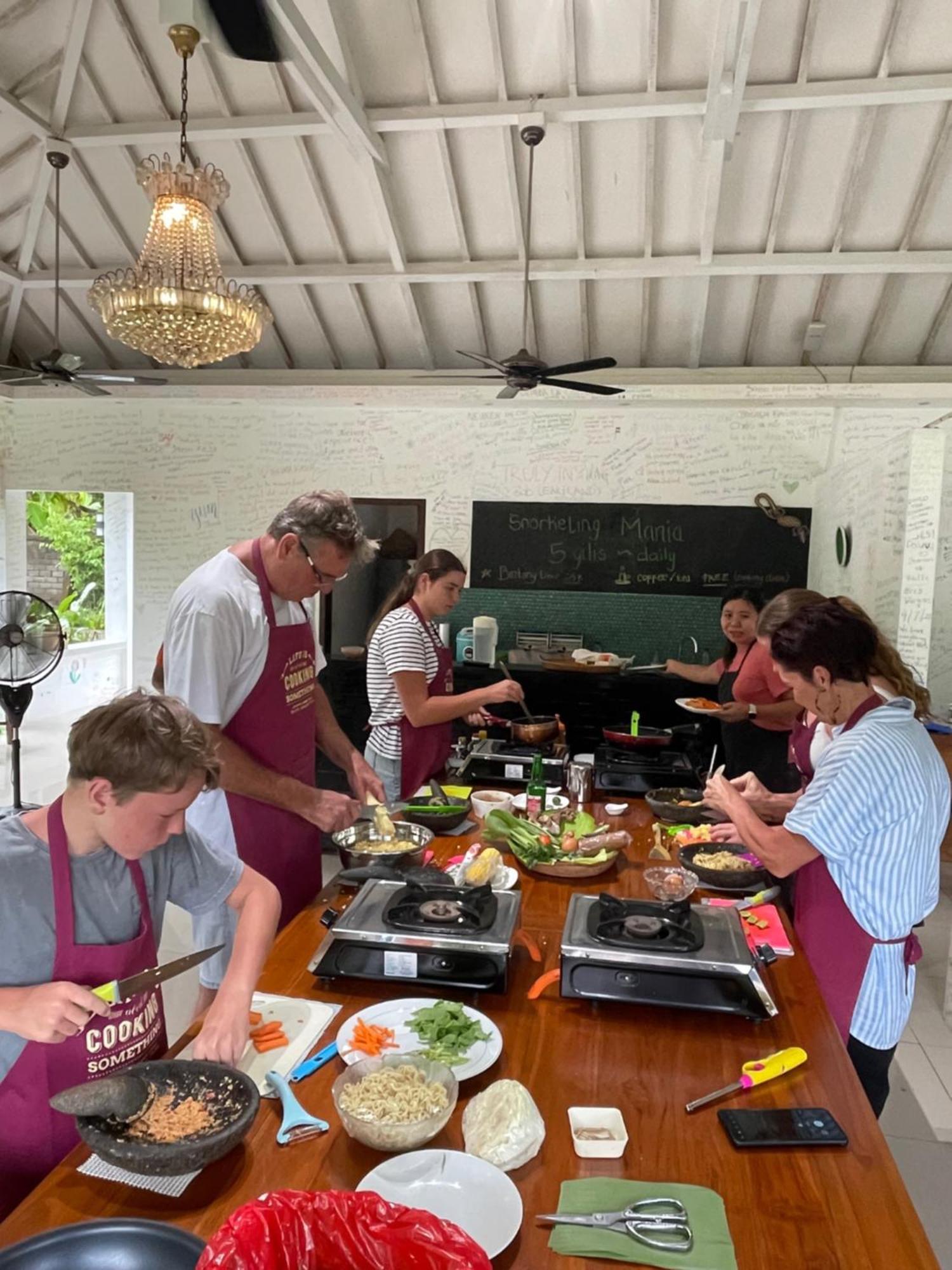 Anggrek Putih Lombok Cooking Class And Homestay Сенггиги Экстерьер фото