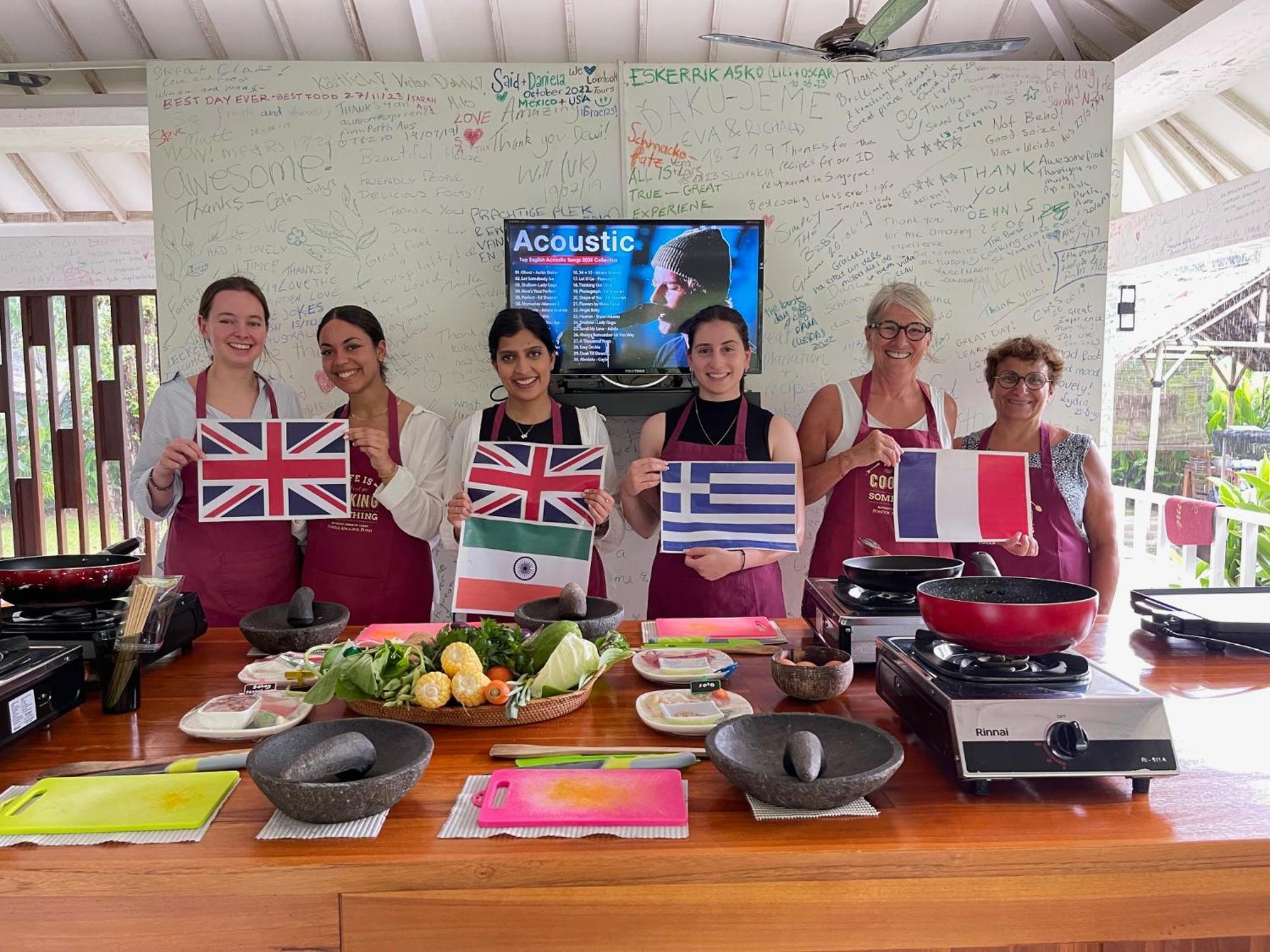 Anggrek Putih Lombok Cooking Class And Homestay Сенггиги Экстерьер фото