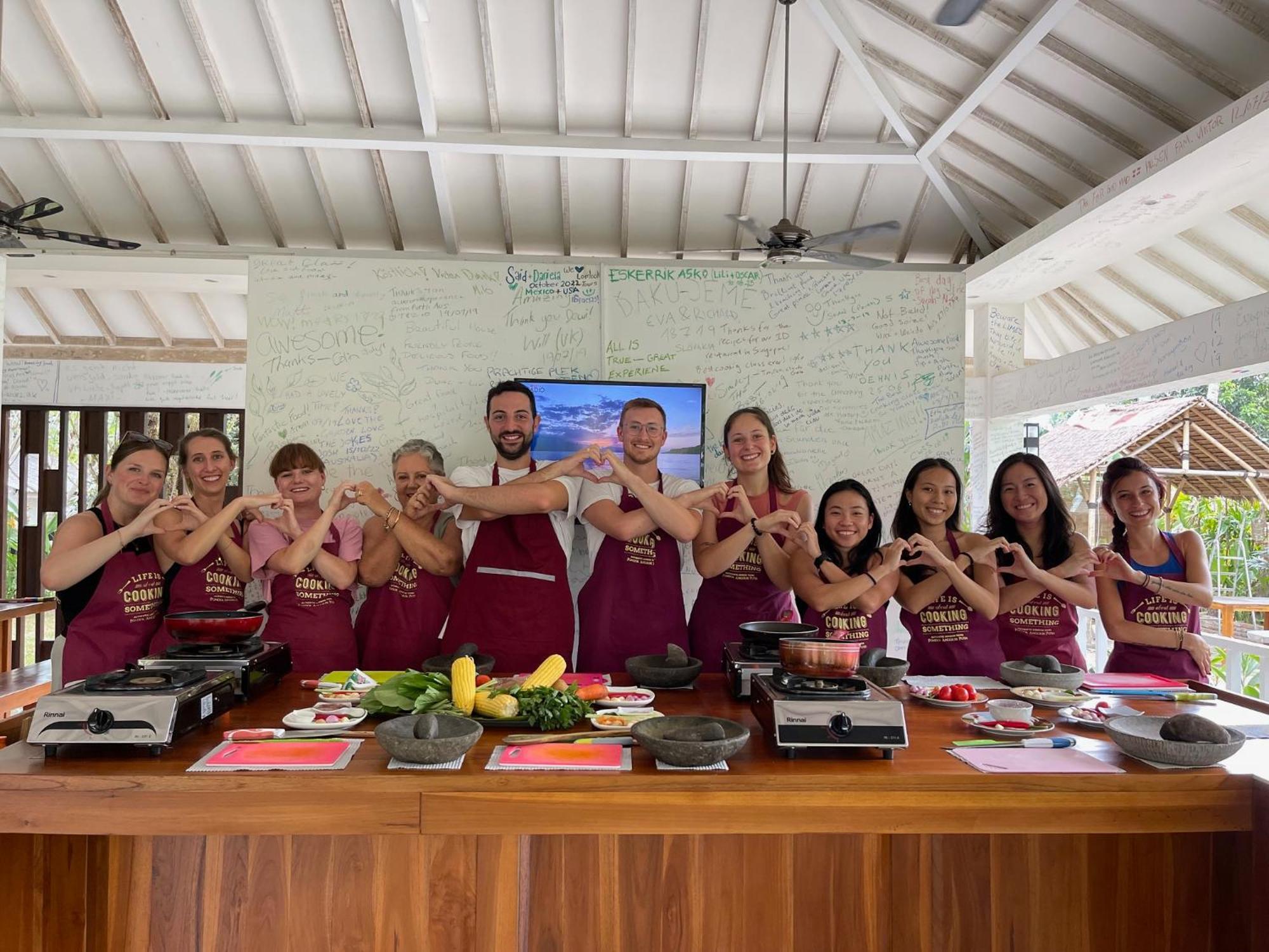 Anggrek Putih Lombok Cooking Class And Homestay Сенггиги Экстерьер фото