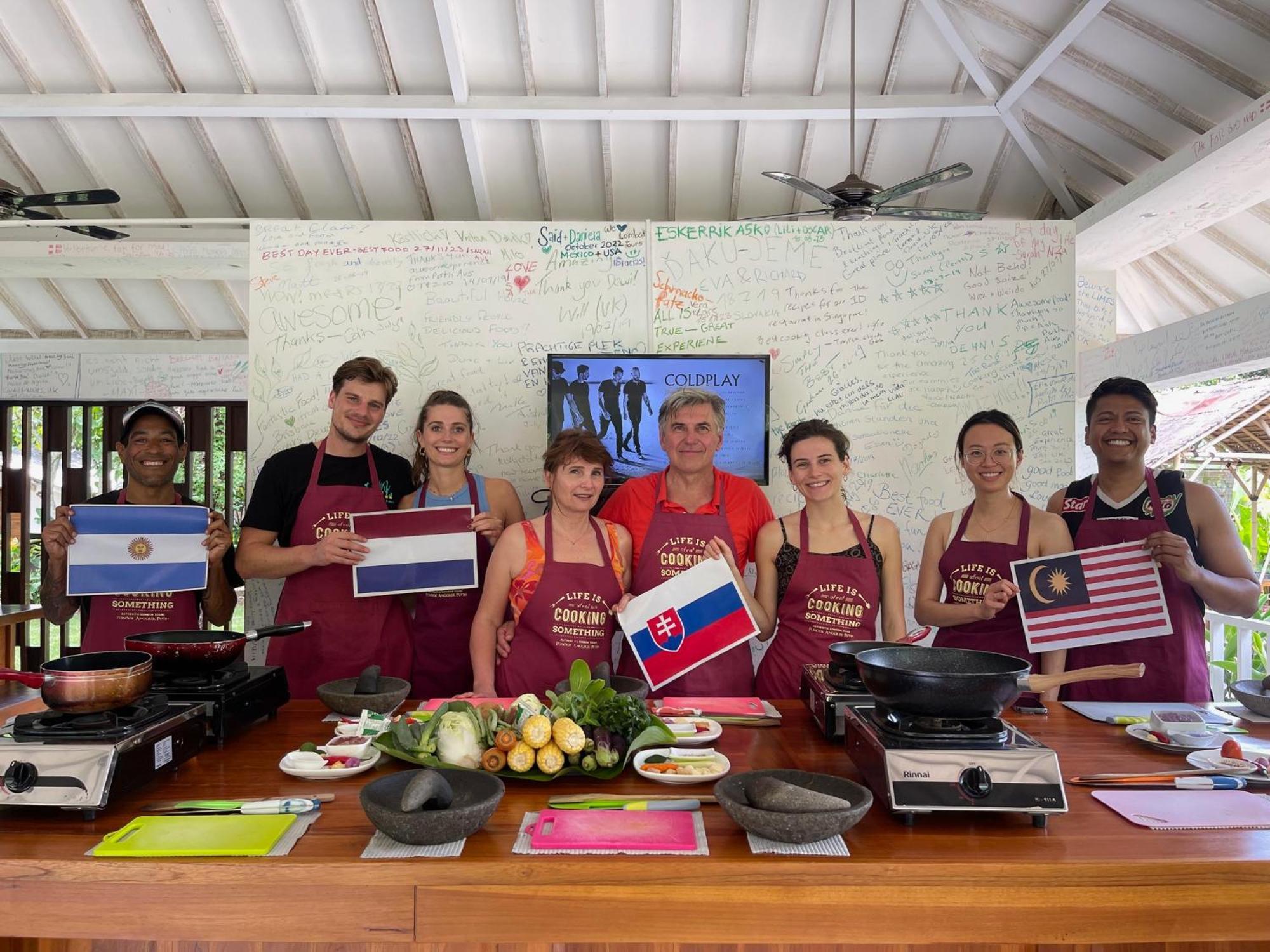 Anggrek Putih Lombok Cooking Class And Homestay Сенггиги Экстерьер фото