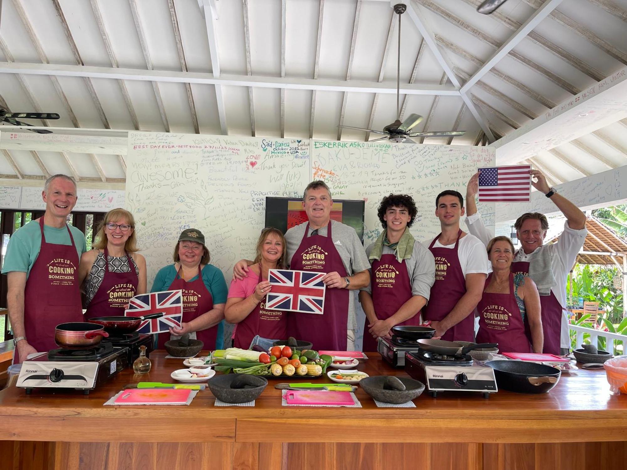 Anggrek Putih Lombok Cooking Class And Homestay Сенггиги Экстерьер фото
