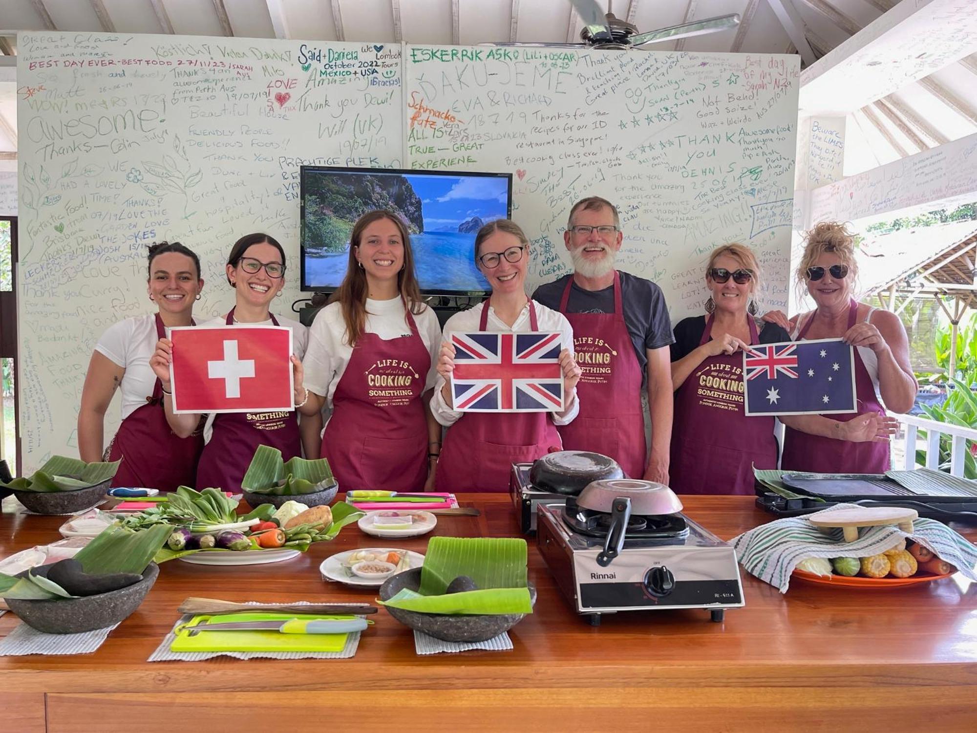 Anggrek Putih Lombok Cooking Class And Homestay Сенггиги Экстерьер фото